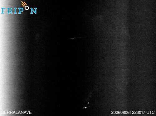 Full size image detection Serra La Nave (ITSI03) 2026-08-06 22:30:17 Universal Time