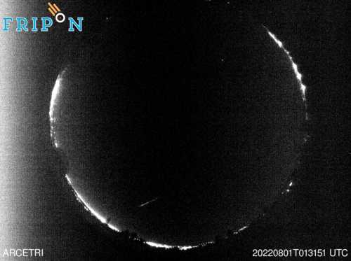 Full size image detection Arcetri (ITTO03) 2022-08-01 01:31:51 Universal Time
