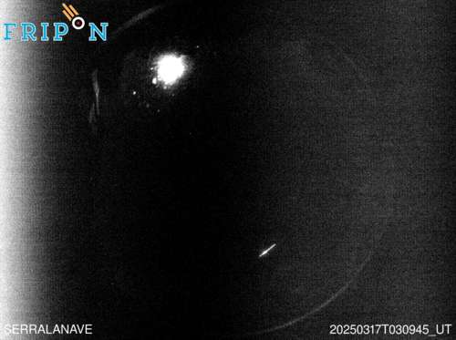 Full size image detection Serra La Nave (ITSI03) 2025-03-17 03:09:45 Universal Time