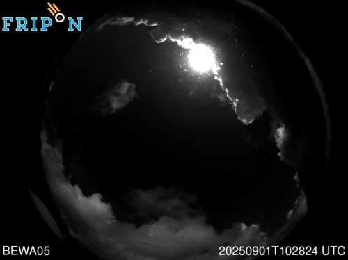 Full size capture Euro Space Center (BEWA05) 2025-09-01 10:28:24 Universal Time