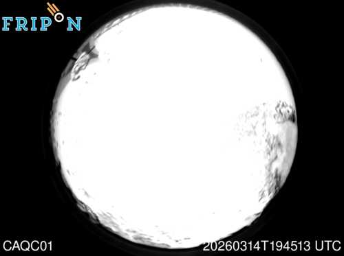 Full size capture Montréal - Planétarium (CAQC01) 2026-03-14 19:45:13 Universal Time