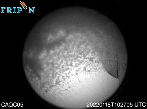 Full size capture Observatoire du Mont-Mégantic (CAQC05) 2022-01-18 10:27:05 Universal Time