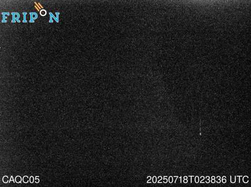Full size capture Observatoire du Mont-Mégantic (CAQC05) 2025-07-18 02:38:36 Universal Time