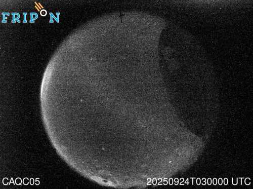 Full size capture Observatoire du Mont-Mégantic (CAQC05) 2025-09-24 03:00:00 Universal Time