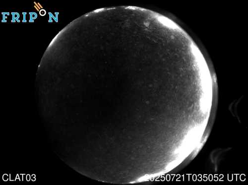 Full size capture Inca de Oro (CLAT03) 2025-07-21 03:50:52 Universal Time