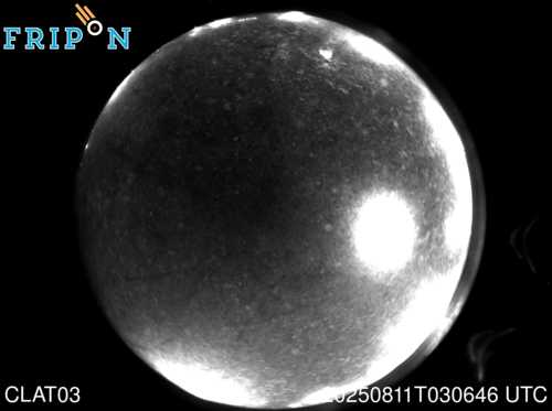 Full size capture Inca de Oro (CLAT03) 2025-08-11 03:06:46 Universal Time