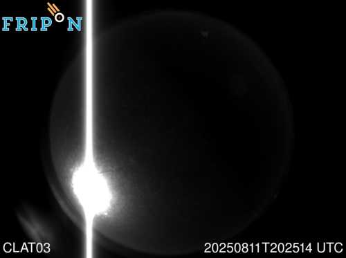 Full size capture Inca de Oro (CLAT03) 2025-08-11 20:25:14 Universal Time