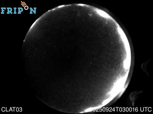 Full size capture Inca de Oro (CLAT03) 2025-09-24 03:00:16 Universal Time