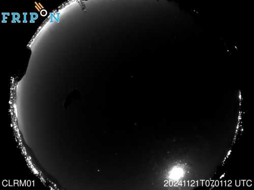 Full size capture Observatorio Cerro Calan - LFCA (CLRM01) 2024-11-21 07:01:12 Universal Time