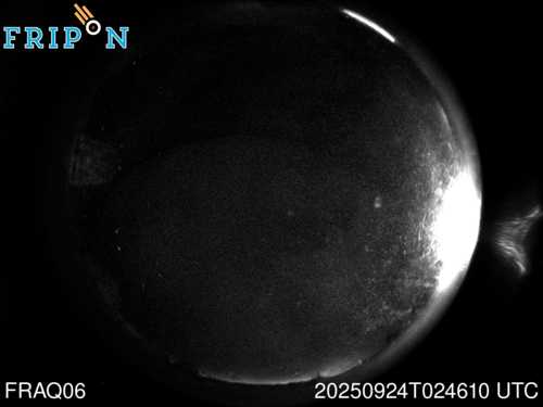 Full size capture Coulounieix-Chamiers (FRAQ06) 2025-09-24 02:46:10 Universal Time