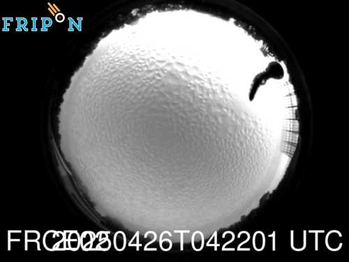 Full size capture Nancay - Pôle des étoiles (FRCE02) 2025-04-26 04:22:01 Universal Time