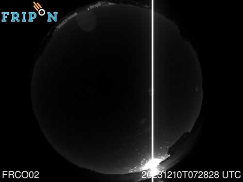Full size capture Porto-Vecchio (FRCO02) 2023-12-10 07:28:28 Universal Time