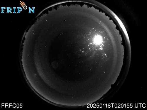 Full size capture Observatoire de la Perdrix (FRFC05) 2025-01-18 02:01:55 Universal Time