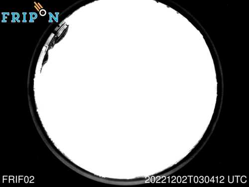 Full size capture Observatoire de Paris (FRIF02) 2022-12-02 03:04:12 Universal Time