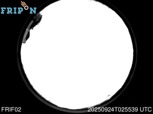 Full size capture Observatoire de Paris (FRIF02) 2025-09-24 02:55:39 Universal Time