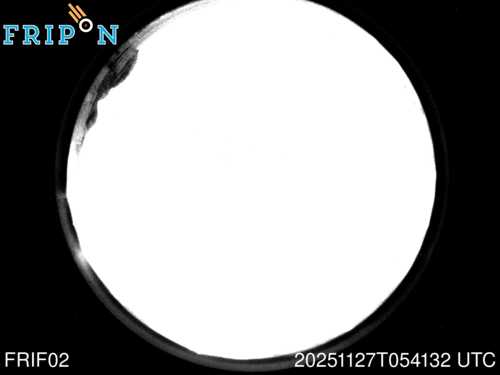 Full size capture Observatoire de Paris (FRIF02) 2025-11-27 05:41:32 Universal Time