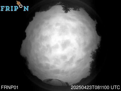 Full size capture Observatoire de Lille (FRNP01) 2025-04-23 08:11:00 Universal Time