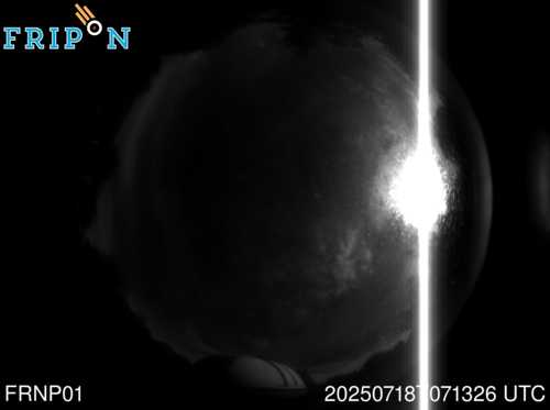 Full size capture Observatoire de Lille (FRNP01) 2025-07-18 07:13:26 Universal Time