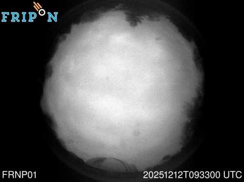 Full size capture Observatoire de Lille (FRNP01) 2025-12-12 09:33:00 Universal Time