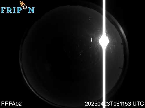 Full size capture CEREGE  Aix-en-Provence  (FRPA02) 2025-04-23 08:11:53 Universal Time