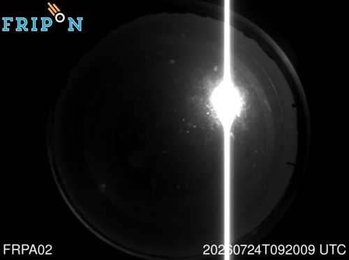 Full size capture CEREGE  Aix-en-Provence  (FRPA02) 2026-07-24 09:20:09 Universal Time