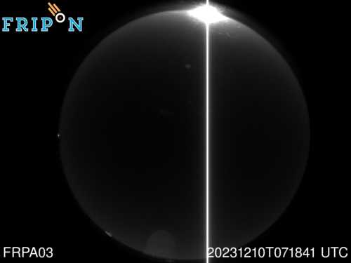 Full size capture Saint-Michel-l'Observatoire (FRPA03) 2023-12-10 07:18:41 Universal Time