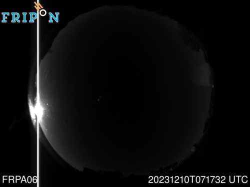 Full size capture Observatoire du Pic des fées - Hyeres (FRPA06) 2023-12-10 07:17:32 Universal Time
