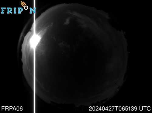 Full size capture Observatoire du Pic des fées - Hyeres (FRPA06) 2024-04-27 06:51:39 Universal Time