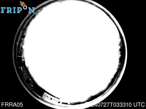 Full size capture Observatoire de la lèbe (FRRA05) 2024-07-27 03:33:10 Universal Time