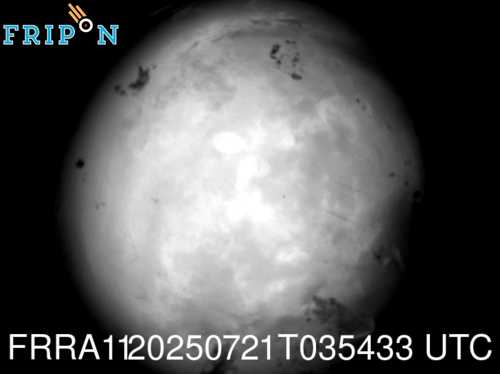 Full size capture Mont d'Arbois - Saint-Gervais (FRRA11) 2025-07-21 03:54:33 Universal Time