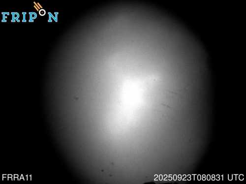 Full size capture Mont d'Arbois - Saint-Gervais (FRRA11) 2025-09-23 08:08:31 Universal Time