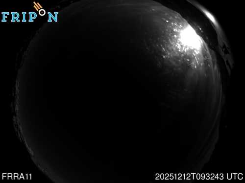 Full size capture Mont d'Arbois - Saint-Gervais (FRRA11) 2025-12-12 09:32:43 Universal Time