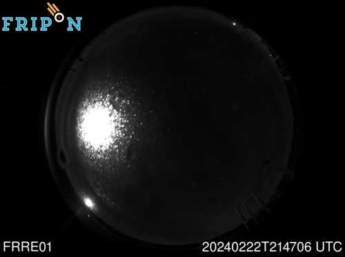 Full size capture observatoire du Maïdo - OPAR (FRRE01) 2024-02-22 21:47:06 Universal Time