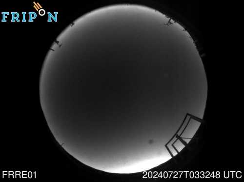 Full size capture observatoire du Maïdo - OPAR (FRRE01) 2024-07-27 03:32:48 Universal Time