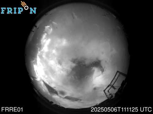 Full size capture observatoire du Maïdo - OPAR (FRRE01) 2025-05-06 11:11:25 Universal Time