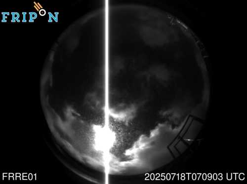 Full size capture observatoire du Maïdo - OPAR (FRRE01) 2025-07-18 07:09:03 Universal Time