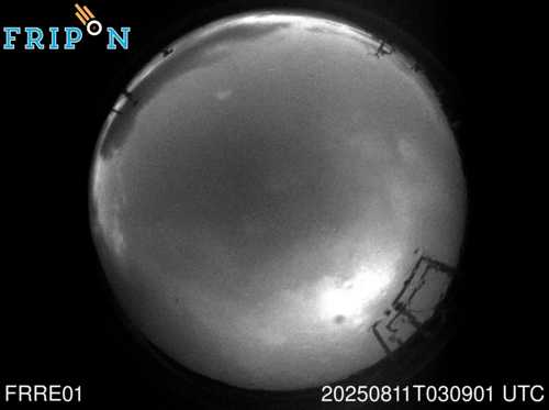 Full size capture observatoire du Maïdo - OPAR (FRRE01) 2025-08-11 03:09:01 Universal Time