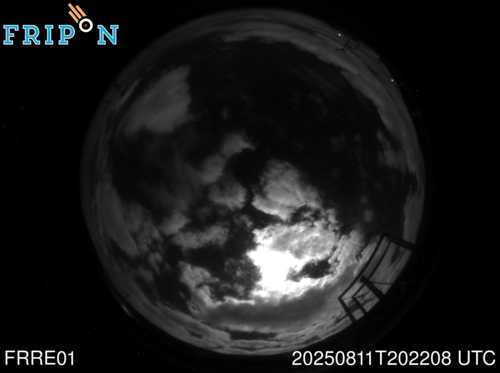 Full size capture observatoire du Maïdo - OPAR (FRRE01) 2025-08-11 20:22:08 Universal Time