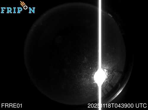 Full size capture observatoire du Maïdo - OPAR (FRRE01) 2025-11-18 04:39:00 Universal Time