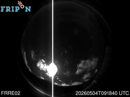 Full size capture Observatoire des Makes (FRRE02) 2026-05-04 09:18:40 Universal Time