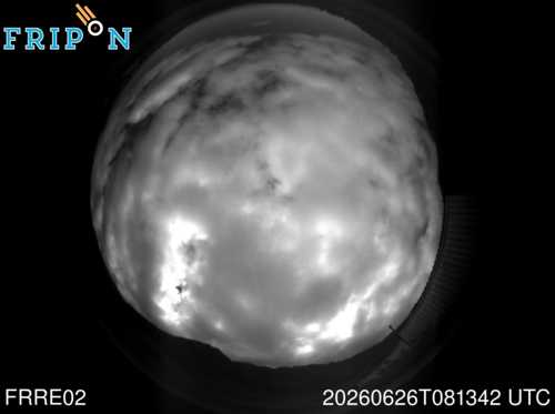 Full size capture Observatoire des Makes (FRRE02) 2026-06-26 08:13:42 Universal Time