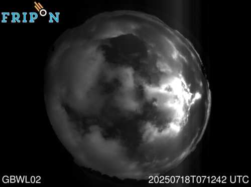 Full size capture Llangefni (GBWL02) 2025-07-18 07:12:42 Universal Time