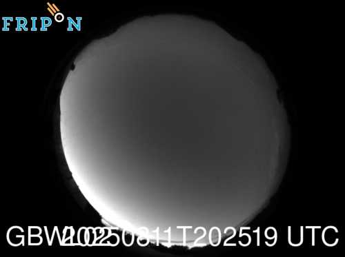 Full size capture Llangefni (GBWL02) 2025-08-11 20:25:19 Universal Time