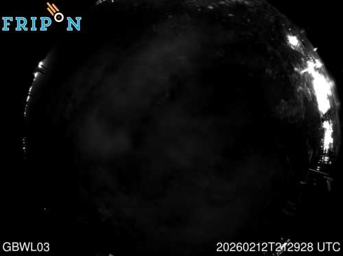 Full size capture Aberystwyth (GBWL03) 2026-02-12 21:29:28 Universal Time