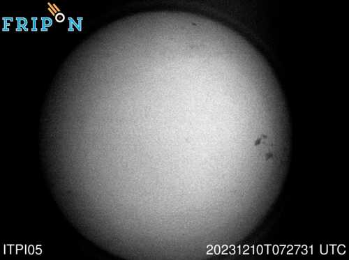 Full size capture Alessandria (ITPI05) 2023-12-10 07:27:31 Universal Time
