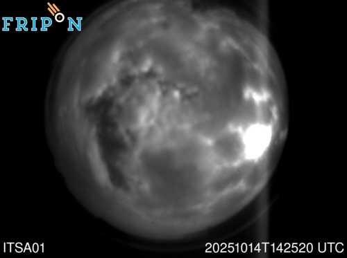 Full size capture Sardinia Radio Telescope (ITSA01) 2025-10-14 14:25:20 Universal Time