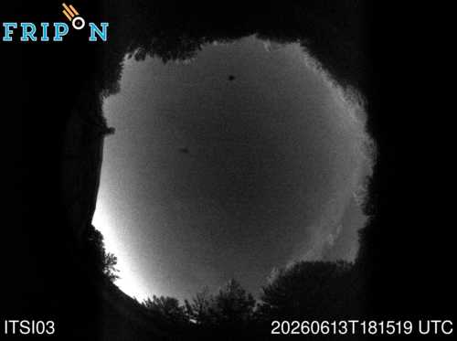 Full size capture Serra La Nave (ITSI03) 2026-06-13 18:15:19 Universal Time