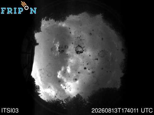 Full size capture Serra La Nave (ITSI03) 2026-08-13 17:40:11 Universal Time