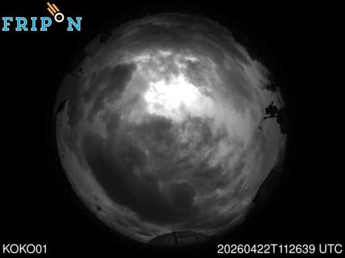 Full size capture Pristina (KOKO01) 2026-04-22 11:26:39 Universal Time