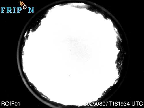 Full size capture Bucuresti (ROIF01) 2025-08-07 18:19:34 Universal Time